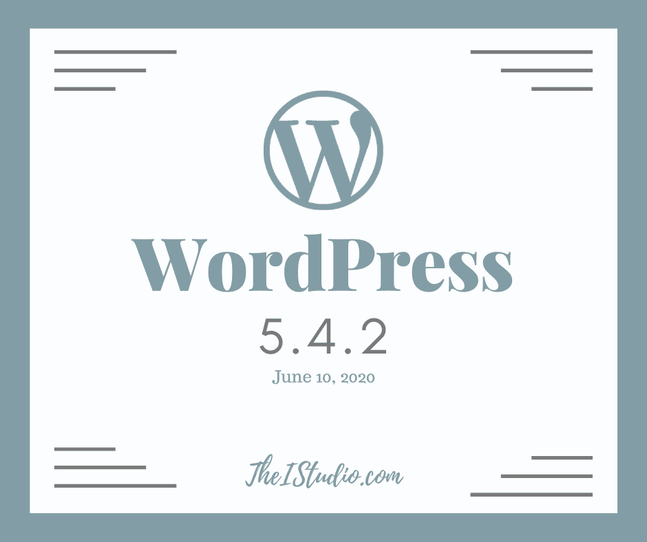 Wordpress 5.4.2