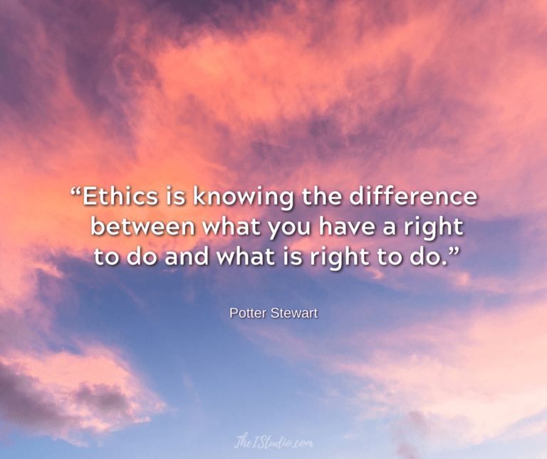Considerations for creating your website's ethics statement.