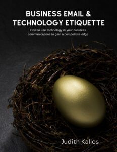 Business Email and Technology Etiquette
