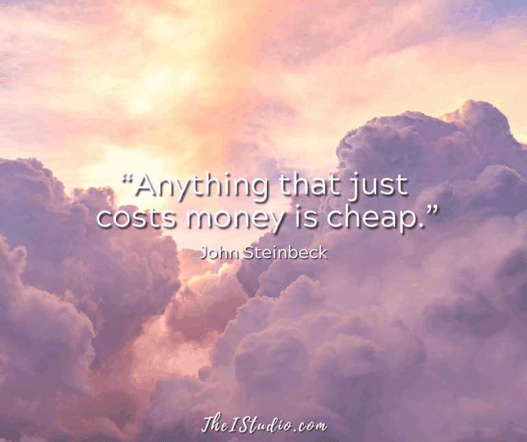 Running an online business is not cheap. Success costs money.